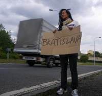 Hitchhiking to Bratislava!